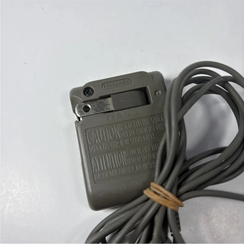 Nintendo DS Lite Wall Charger OEM Official AC Adapter Power Charging Cable Plug